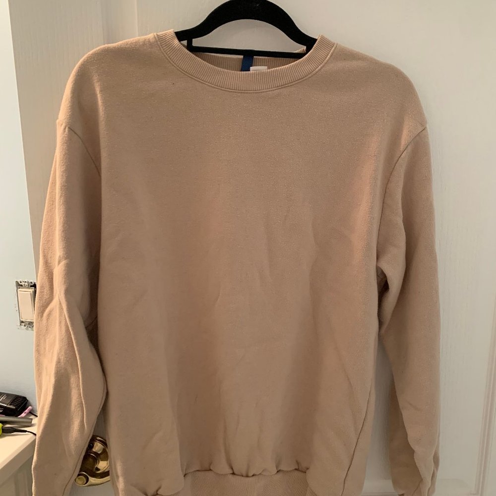 Beige H&M Crewneck
